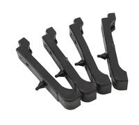 Cocoarm 4PCS Rubber Radiator Insulator Pads Radiator Mounting Cushions OE 4012 326 682S Rubber Support Pads Reduce Vibration Fit for II Nova Impala Nova 4 Core Radiators