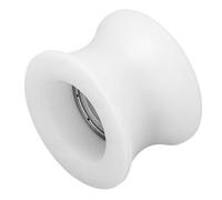 Cocoarm 4pcs Universal Elliptical Machine Roller Wheel, Plastic Stainless Steel Bearing Pulley Wheels, 43mm Diameter for Gym Fitness Equipment