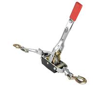 Cocoarm 4T Hand Winch Heavy Duty Ratchet Winch Cable Puller Winch Portable Manual Winch Steel Construction Hand Winch Puller for Basic Engineering Machinery Equipment