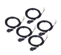 Cocoarm 5 Pcs Hall Effect Sensor ABS Hall Switch Sensor NPN Normally Open DC 5 to 30V 10mm Sensing Distance 2KHz Response for Cylinder Piston Position Limit Switch Use