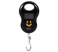 Cocoarm 50kg/10g Digital Luggage Scale Pulling Digital Scale Portable Fishing Scale LCD Display with Blue Backlight Auto Power Off Data Lock for Travel Shopping Outdoor