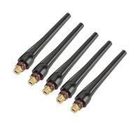 Cocoarm 57Y02 Long, 57Y03 Medium, 57Y04 Short Back Caps for WP-17/18/26 Tig Welding Torch, with 3 Size Options (5pcs57Y02 (Long))