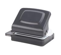 Cocoarm 6 Hole Punch Alloy Steel Paper Puncher 5.5mm Holes 6mm Feed Depth with Positioning Posts and Ruler for A4 B5 A5 Notebooks Planners Students Office Use