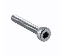 Cocoarm 600pcs M2 304 Stainless Steel Hex Socket Screws Bolts Nuts and Washers Assortment Kit with Hex Nuts Flat Washers Spring Washers for Home Office Appliances Machinery (A: Cap head)