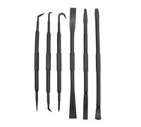 Cocoarm 6PCS Non Marring Pick Set Pry Bar Hook Kit ABS Plastic Double Ended Pry Bar Set with Multiple Tip Options for Removing O Ring Sealing Accessories