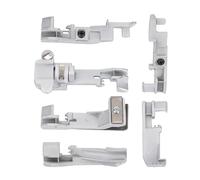 Cocoarm 6Pcs Presser Foot Set for SINGER 14U 14CG754 Overlock Machine, Iron Material for Enhanced Sewing Efficiency and Easy Installation for Home Sewing Projects