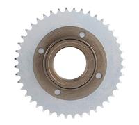 Cocoarm 78mm Steel Alloy Toothless Flywheel Rear Chain Sprocket 44T T8F 4 Hole Design Direct Replacement Easy Install for Mini Gas Scooter ATV