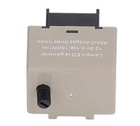 Cocoarm 8 Pin Flasher Relay, ABS Adjustable LED Electronic Flasher Relay 12.8V 150W 10A, 45 to 75 Times Min Standard Pin for LED Light Bulb Control