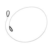 Cocoarm 80cm Steel Wire Saw Scroll, Stainless Steel Fret Saw for Outdoor Activities, Easy to Use Tool for Camping and Survival