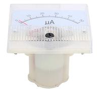 Cocoarm 85C1 A DC 0-50UA Pointer Ammeter, ABS Material, Clear Visibility Dial, Accurate Current Measurement for Voltage Stabilizer and Power Distribution Systems