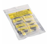 Cocoarm 950pcs Watch O Gaskets Rubber O Watch Gaskets Back Cover Seal 12-30mm Universal O-Ring Set 0.5mm0.6mm0.7mm Thickness with 19 Sizes for Repair Battery (0.5mm)