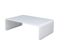 Cocoarm Acrylic Elevated Shelf for Dental Use Smoothing Edges Acrylic Elevated Rack for Computer Monitors Monitor Stand for Home Office School Business 27 x 16.5 x 8cm/10.6 x 6.5 x 3.1in