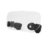 Cocoarm Adjustable Airflow Windscreen Extender,Reduces Wind Noise,Keeps Helmet Calm Down,ABS Plastic,Universal Fit,for Windshield Deflectors,Spoiler,Windscreen Extender