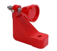 Cocoarm Adjustable Brake Master Cylinder Brace for 2015-2019, Billet Aluminum Steel Support Bracket Ensures Enhanced Braking Performance, Improved Safety on the Road, Easy Installation & (Red)