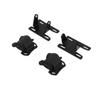 Cocoarm Adjustable Conversion Mounts Metal Engine Mount with Clam Shell Mounts CNC Cut Steel 1 1 2 Inch Adjustment for LS Swap S10 S15 2WD 1982 2004 Trucks