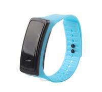Cocoarm Adjustable LED Silicone Wristwatch for Digital Sports Manager for Exact Time Measurement for Sports Lovers (Lake Blue)