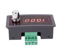 Cocoarm Adjustable Signal Generator, ABS 0 to 10V Signal Generator Module 15 to 30VDC, 4 Digit Display, 0.01V Accuracy, Reverse Connection Protection for PLC Frequency Control Meter