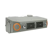 Cocoarm Air Conditioning Evaporator Assembly, ABS Material, 3 Speed Wind Control, 3400 Cooling Capacity, Suitable for Classic Cars RVs and Agricultural Vehicles (24V)