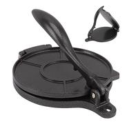 Cocoarm Aluminium Alloy Tortilla Press 16cm Manual Taco Maker for Homemade Flour Tortillas Corn Tortillas Burritos Quesadillas Flatbread Pancakes Black