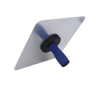 Cocoarm Aluminium Plastering, 30 X 30cm Mortar Board Holder with Soft Grip Ergonomic Handle, Aluminum Tray, 130mm Height, for Wall Plaster Application and Cement Work