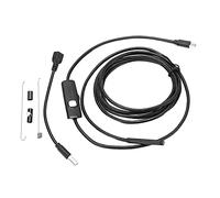 Cocoarm AN97 5.5mm Industrial Endoscope Camera ABS Inspection Camera 640x480 IP67 with 6 Adjustable LEDs 70 Degree View for Auto Repair Pipe Drain Machinery Inspection (5M)