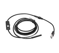 Cocoarm AN97 5.5mm Industrial Endoscope Camera ABS Inspection Camera 640x480 IP67 with 6 Adjustable LEDs 70 Degree View for Auto Repair Pipe Drain Machinery Inspection (10M)