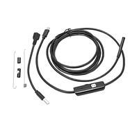 Cocoarm AN97 5.5mm Industrial Endoscope Camera ABS Inspection Camera 640x480 IP67 with 6 Adjustable LEDs 70 Degree View for Auto Repair Pipe Drain Machinery Inspection (1.5M)