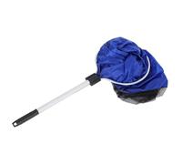 Cocoarm Aquarium Soft Fishing Net Koi Long Koi Transfer Basket For Big Fish, Soft Texture Semi-permeable Fishing Net For Aquarium, Aluminum Alloy Material (Diameter 35CM handle 50CM)