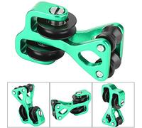 Cocoarm Archery Cable Slide String Splitter Roller Glide for Compound Bows Made of Aluminum Alloy Improve Speed Accuracy Reduce Noise Lightweight Durable Easy to Install (Green)