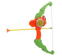 Cocoarm Archery Toy Play Set, Plastic with Light Effects, Indoor Outdoor Suction Cup Bow for Kids (Orange)