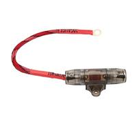 Cocoarm Audio Fuse Cable Copper Core Wire Car Audio Fuse Holder 10GA O Shape Terminal Direct Battery Connection Fast Install for Auto Boat System