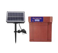 Cocoarm Automatic Chicken Coop Door, Plastic Chicken Coop Door Opener with LED Display, Solar or AA Powered Double, Timer and Anti Pinch, for Chickens Ducks Geese Outdoor (Bronze)