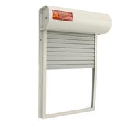 Cocoarm Automatic Chicken Coop Door Solar Powered Chicken Door with Timer Iron Sheet Metal and Plastic 2 Power Options LED Display Manual Mode for Duck Goose Farm (White)