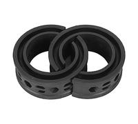Cocoarm Automotive Shock Absorber Spring Buffer, Black Metal, 5.5x5.5x2 Inch, Noise Reduction and Vibration Damping, Suspension Component