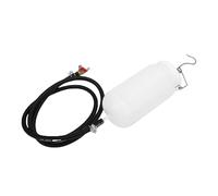 Cocoarm Auxiliary Fuel Tank, ABS Portable Gas Container with Brass Valve, 1L Capacity, Ideal for Dirt Bikes, Cruisers, Lawnmowers and Touring Adventures