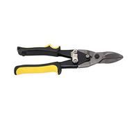 Cocoarm Aviation Snip, High Carbon Steel Multipurpose Aviation Shear Straight Cut for Thin Sheet, Spring Latch Hanging Hole, for Sheet Metal Leather Plastic Cardboard