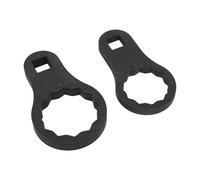 Cocoarm Ball Joint Wrench Steel Ball Joint Wrench Tool 32mm 38mm 2Pc Set with Dual Hex Ring 12 Point Design for Nut Service for Double Wishbone Models