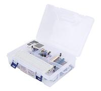 Cocoarm Basic Starter Kit Plastic Electronics Component Set for R3 Development Board Starter Kit with Complete Modules Stable Interface Easy Operation for Beginners Learning Experiments