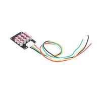 Cocoarm Battery Active Equalizer PCB Battery Balancer 3S 4S 5S 0 to 5.5A 5mV for NCM LFP LTO Packs, Energy Transfer Active Equalizer Board for Repair Users (4S)