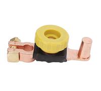 Cocoarm Battery Disconnect Switch Battery Terminal Isolator Switch Cut Off for 36AHR 45AHR Japanese Cars with Rustproof Brass Material Negative Terminal Installation