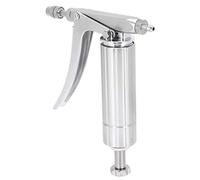 Cocoarm Beekeeping Sprayer Stainless Steel Bee Syringe 14 X 11cm Adjustable Fine Mist Manual Tool for Beekeepers Treatment Pollination Use