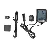 Cocoarm Bike Computer Wired Cycling Computer with ABS Housing and Backlight Display 24 Functions Speed Mileage Temperature for Road Mountain Commuter Riders