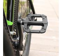 Cocoarm Bike Pedals, Nylon Fiber with Traction Pins, Lightweight Flat Platform Pedals 124mm for Mountain Biking Adventures (#3)