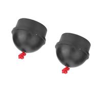 Cocoarm Billiard Cue Chalk Holder Pool Chalk Holder Snooker with Cord for Easy Hanging Lightweight Portable Rubber Made for Billiard Lovers DIY Pool Cues (Black)