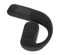 Cocoarm Bluetooth Headset Single Ear Wireless Earpiece with Bluetooth 5.5 Bone Conduction ABS 180 Rotatable Mic 30H Playback Battery Display for Running Cycling Work Calls (Black)