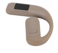 Cocoarm Bluetooth Headset Single Ear Wireless Earpiece with Bluetooth 5.5 Bone Conduction ABS 180 Rotatable Mic 30H Playback Battery Display for Running Cycling Work Calls (Gray)