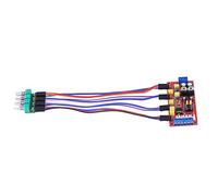 Cocoarm Board NE5532 Preamp Module Dual 5532 Control Preamp with Treble Mid Bass Volume Adjustment 20 to 20KHz for HIFI Audio Power Amplifier Users