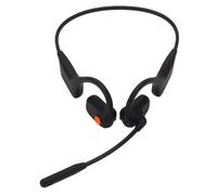Cocoarm Bone Conduction Headphones Bluetooth Bone Conduction Headphones with AI Noise Cancelling Mic Bluetooth 5.3 IPX6 Type C 29g for Workouts Commuting Remote Work (Black)