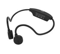 Cocoarm Bone Conduction Headphones Bluetooth Bone Conduction Workout Headphones with Bluetooth 5.3 IPX8 Built in Mic 300mAh 6 to 12H Playback for Running Fitness Sleep (Black)
