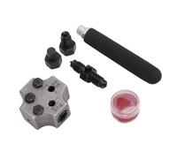 Cocoarm Brake Line Flaring Tool, Steel Double Flare Tool Kit for 3/16 Inch Brake Line Pipe, Compact Design for Automotive Repair and Maintenance